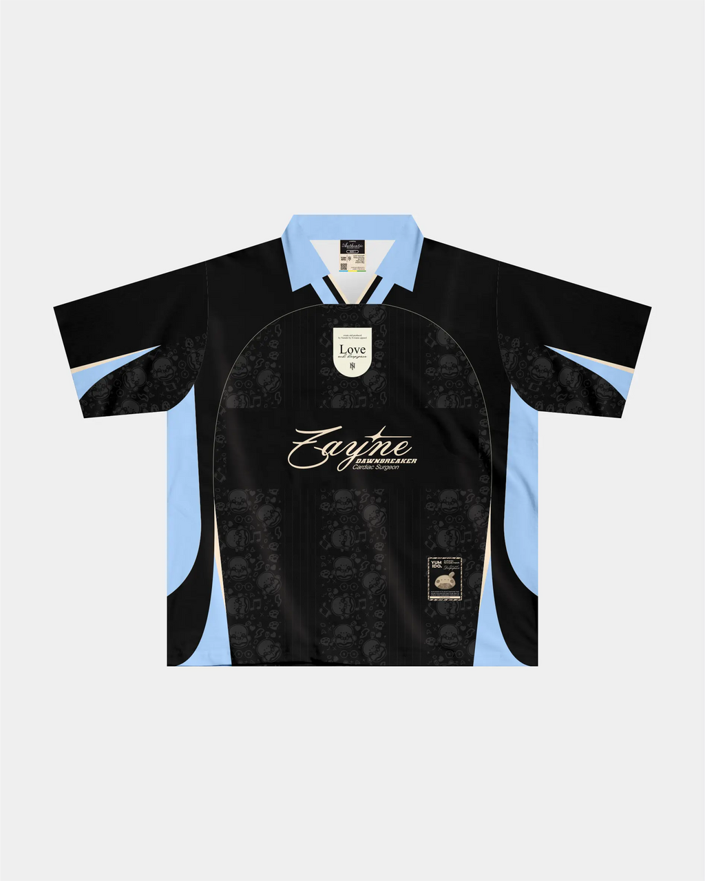 Dark Polo Jersey Zayne Love and Deepspace
