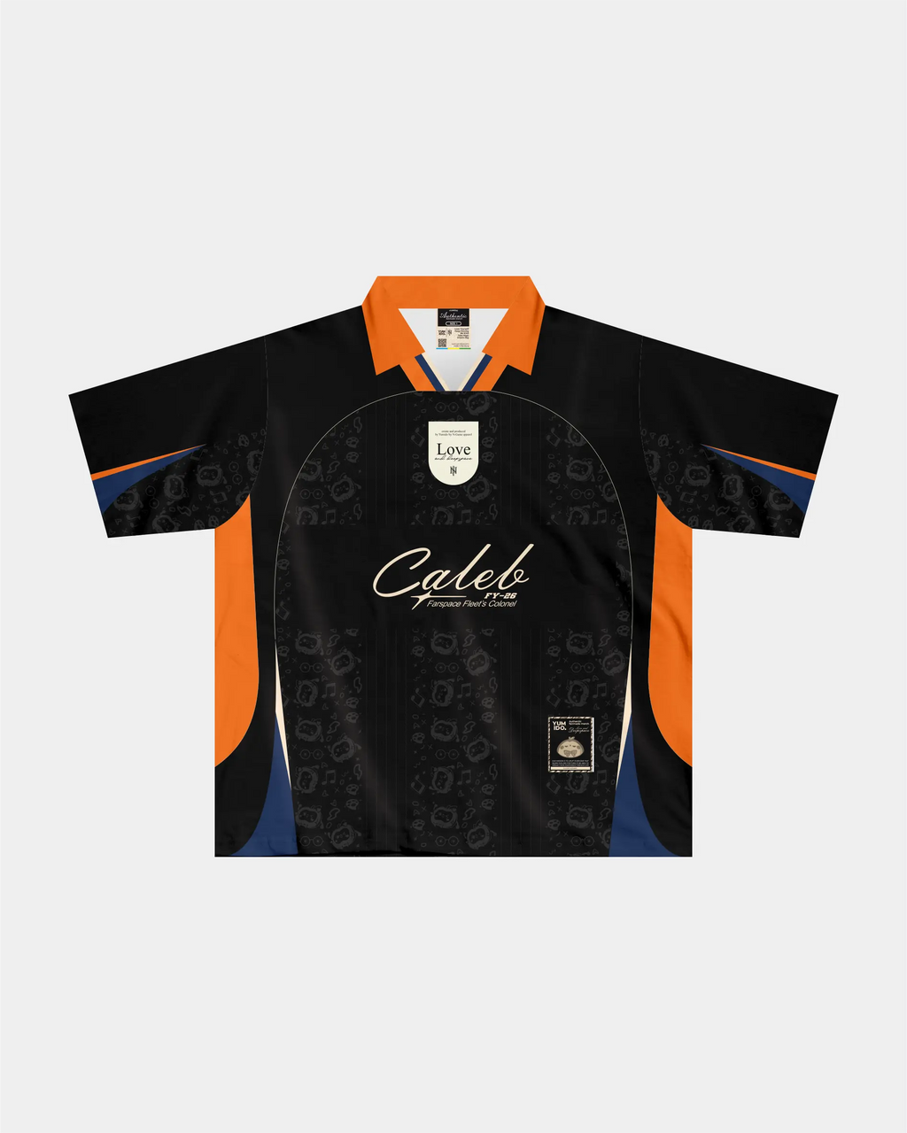 Dark Polo Jersey Caleb Love and Deepspace