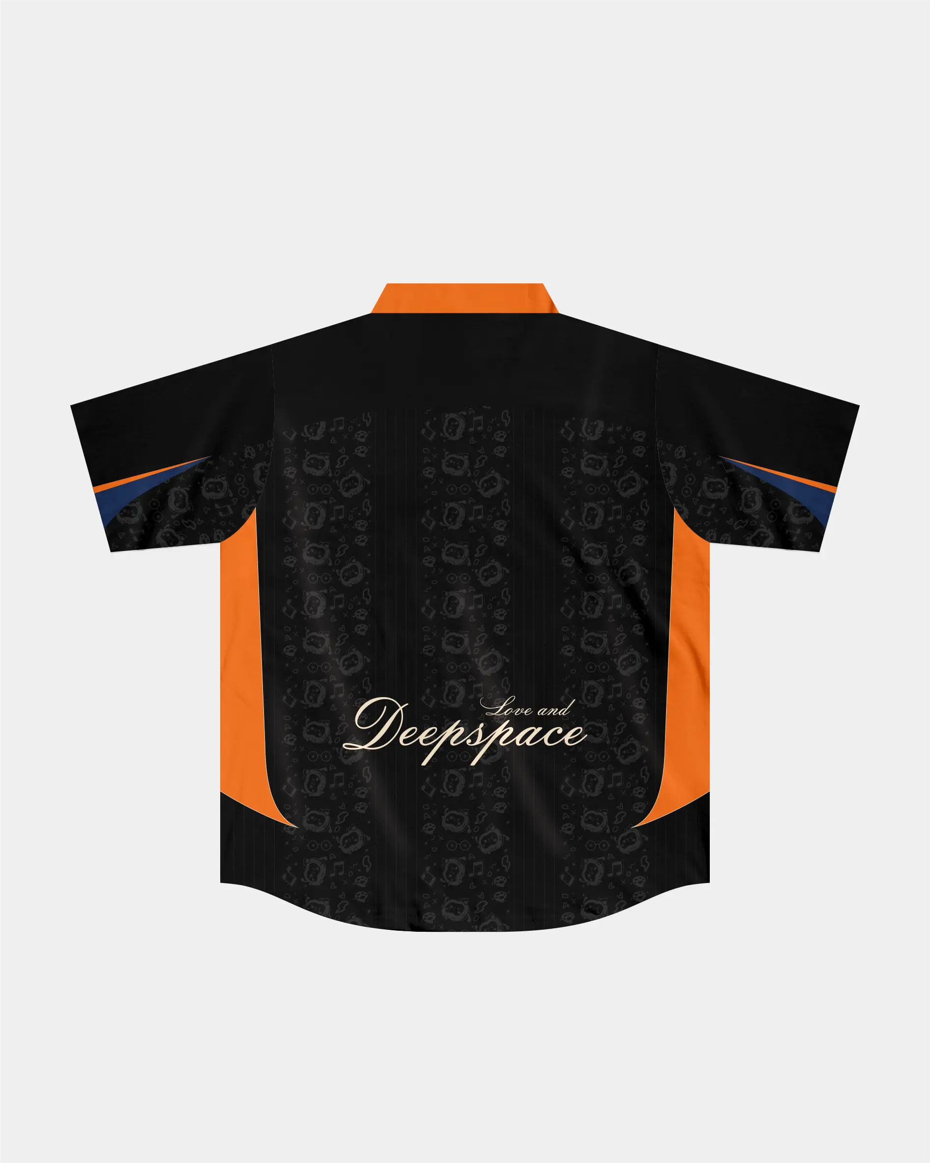 Dark Polo Jersey Caleb Love and Deepspace