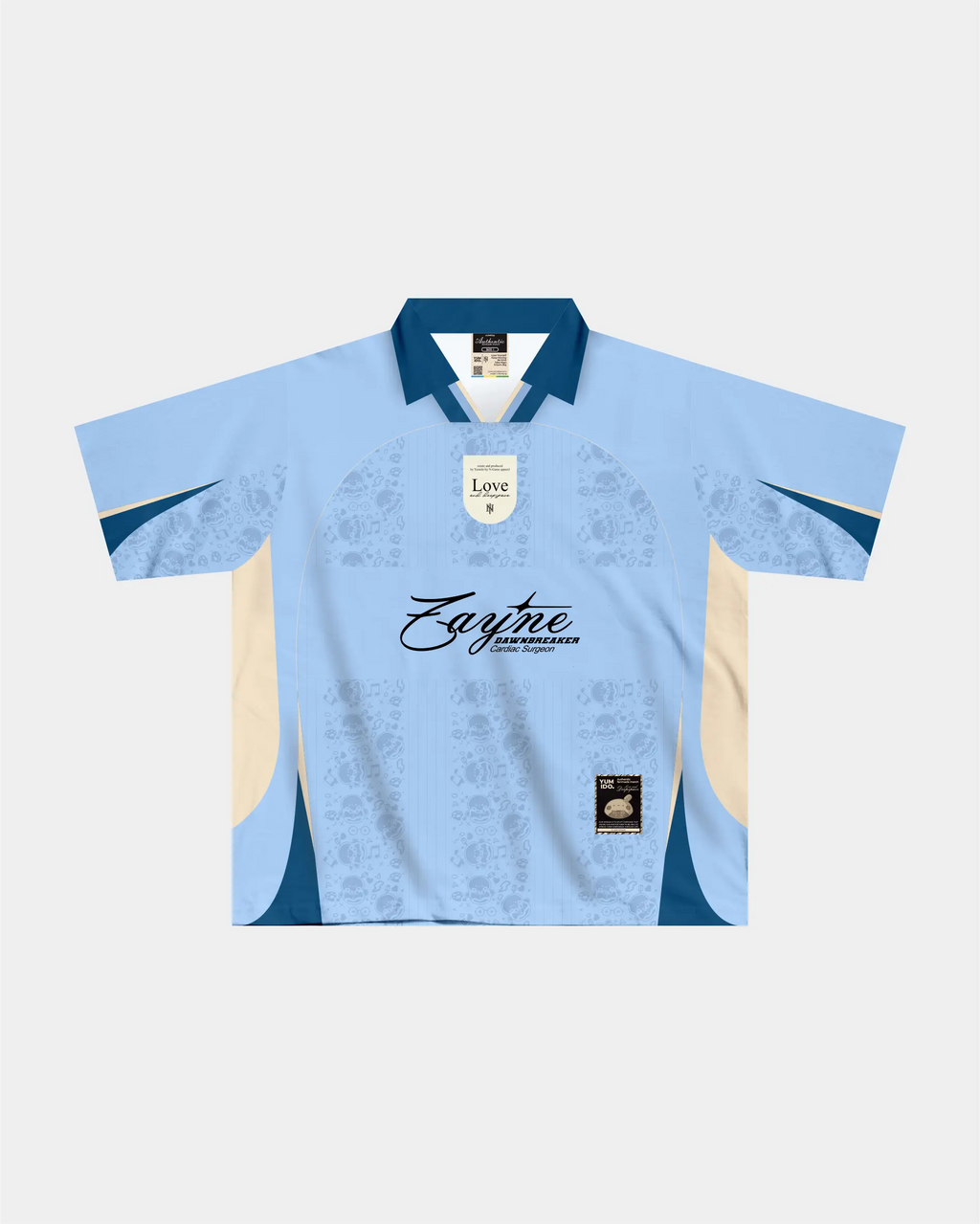 Light Polo Jersey Zayne Love and Deepspace