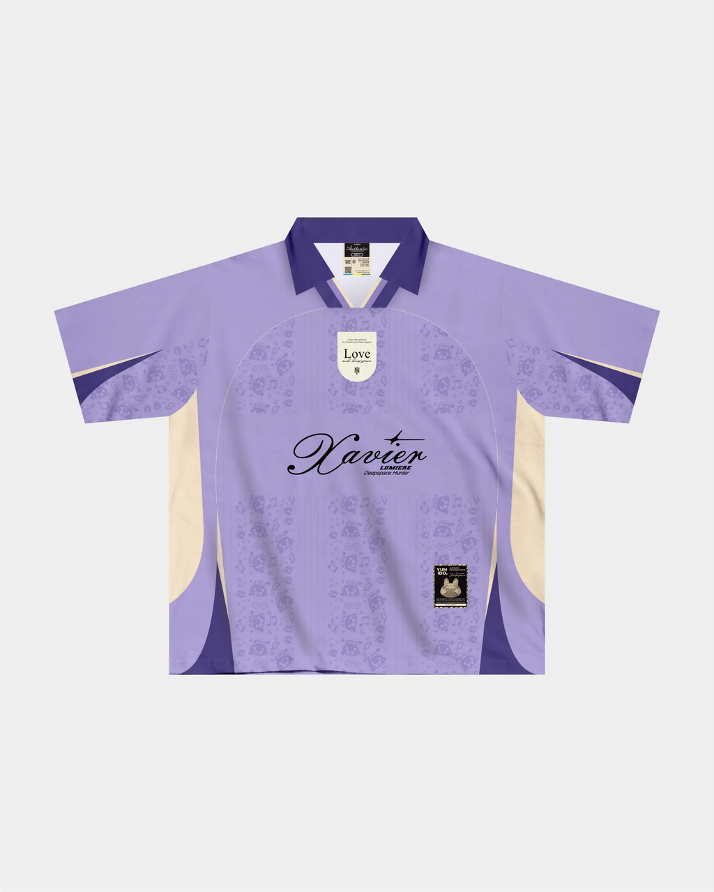 Light Polo Jersey Xavier Love and Deepspace