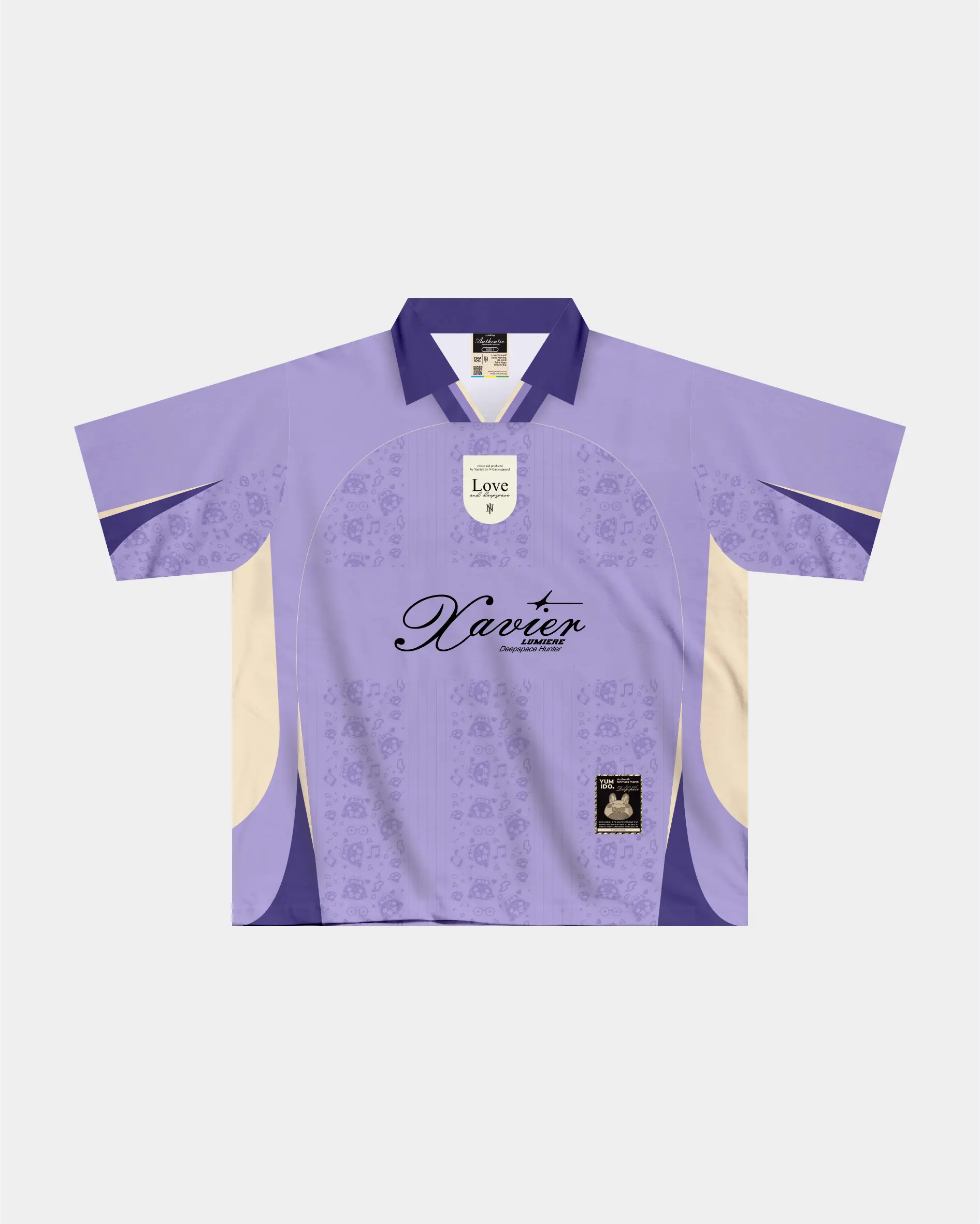 Light Polo Jersey Xavier Love and Deepspace