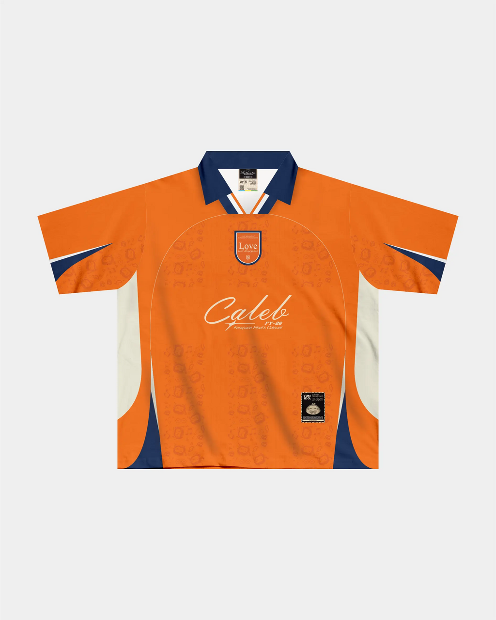 Light Polo Jersey Caleb Love and Deepspace